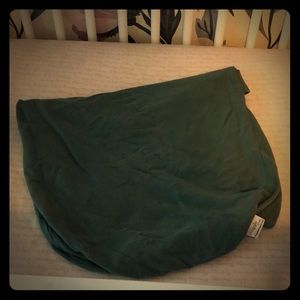 SnuggleMe organic moss green cover